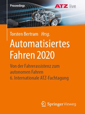 cover image of Automatisiertes Fahren 2020
